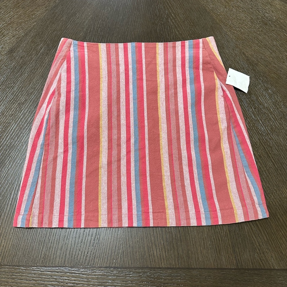 NWT TRUCE‎ Striped Cotton Skirt, Girls Size 16